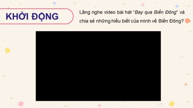 Soạn giáo án điện tử Địa lí 8 KNTT Bài 11: Phạm vi Biển Đông. Vùng biển đảo và đặc điểm tự nhiên vùng biển đảo Việt Nam