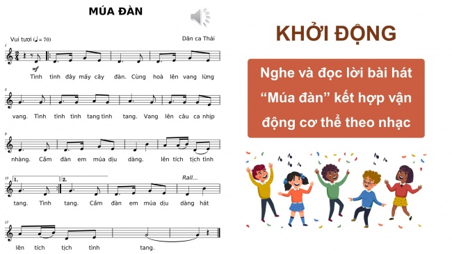 Soạn giáo án điện tử mĩ thuật 4 cánh diều Bài 10: Nhạc cụ dân tộc