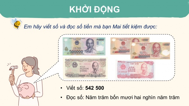 Soạn giáo án điện tử toán 4 KNTT Bài 73: Ôn tập chung