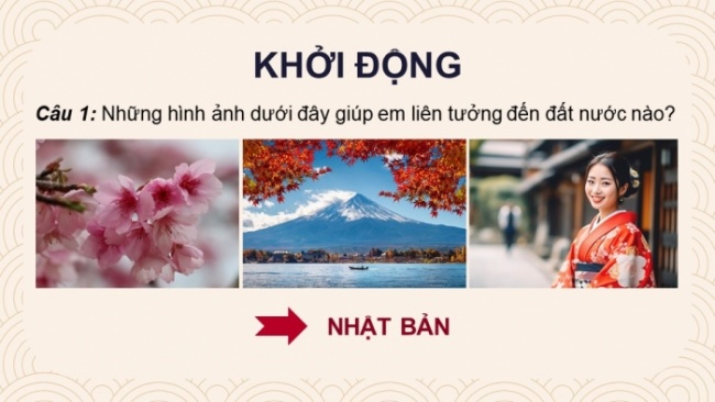 Soạn giáo án điện tử Lịch sử 8 CTST Bài 16: Nhật Bản