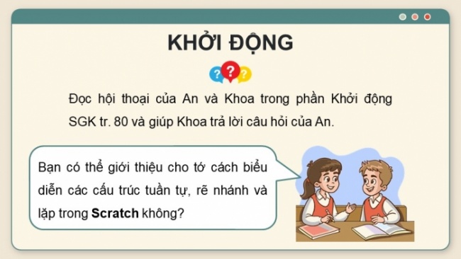 Soạn giáo án điện tử Tin học 8 KNTT Bài 14: Cấu trúc điều khiển