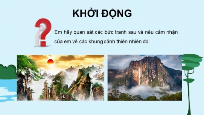Soạn giáo án điện tử Ngữ văn 8 CD Bài 7 Đọc 3: Xa ngắm thác núi Lư