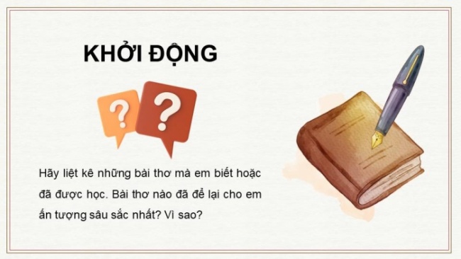 Soạn giáo án điện tử Ngữ văn 8 CD Bài 7 Viết: Phân tích một tác phẩm thơ