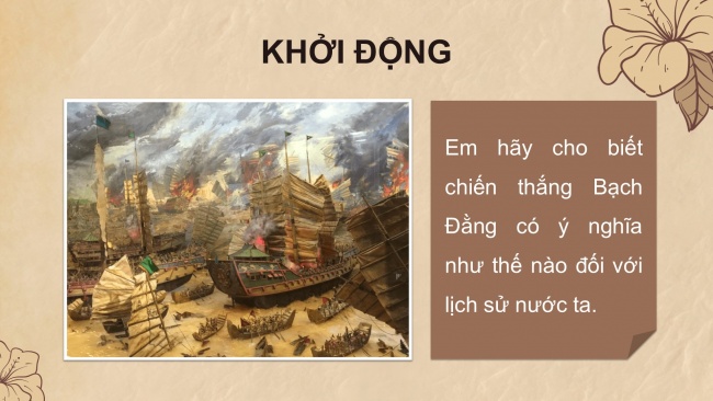 Soạn giáo án điện tử tiếng việt 4 cánh diều Bài 14 Nói và nghe 1: Kể chuyện: Danh tướng Lý Thường Kiệt