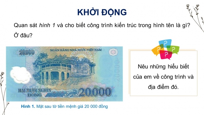 Soạn giáo án điện tử lịch sử và địa lí 4 cánh diều Bài 14: Phố cổ Hội An