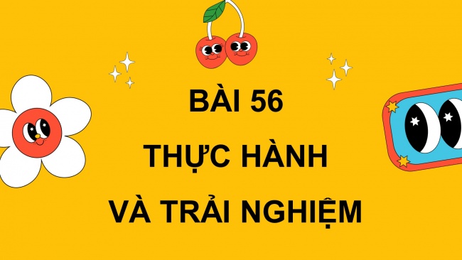 Soạn giáo án điện tử toán 4 CTST Bài 59: Thực hành và trải nghiệm