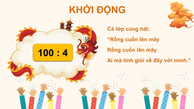 Soạn giáo án điện tử toán 4 KNTT Bài 39: Chia với số có một chữ số