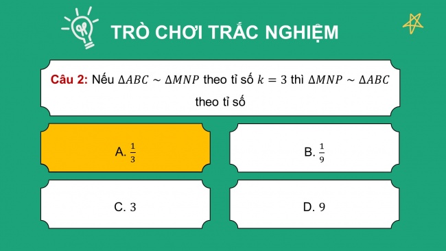 Soạn giáo án điện tử Toán 8 CTST: Bài tập cuối chương 8