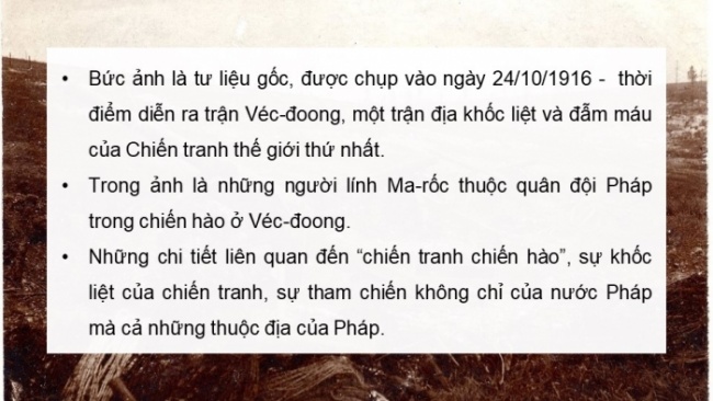 Soạn giáo án điện tử Lịch sử 8 CTST Bài 12: Chiến tranh thế giới thứ nhất (1914 - 1918)