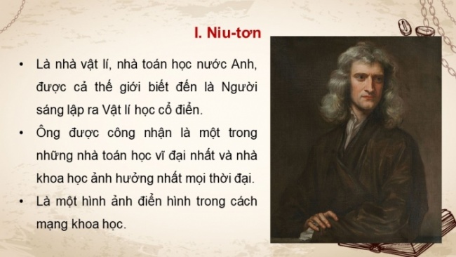 Soạn giáo án điện tử Lịch sử 8 CTST Bài 14: Sự phát triển của khoa học, kĩ thuật, văn học, nghệ thuật trong các thế kỉ XVIII – XIX