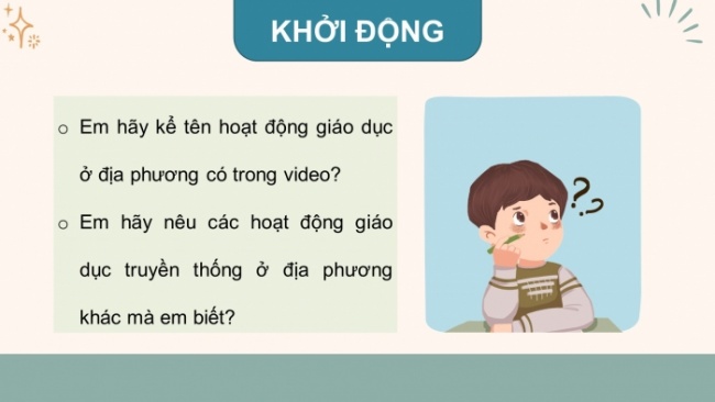 Soạn giáo án điện tử HĐTN 8 CTST (bản 1) Chủ đề 6: Tham gia hoạt động phát triển cộng đồng - Nhiệm vụ 6