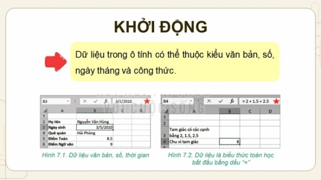 Soạn giáo án điện tử Tin học 8 KNTT Bài 13: Biểu diễn dữ liệu