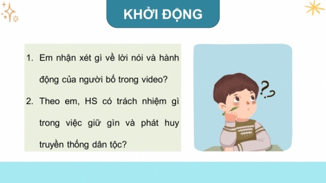 Soạn giáo án điện tử HĐTN 8 CTST (bản 2) Chủ đề 5: Bảo tồn cảnh quan và phát triển cộng đồng - Hoạt động 2, 3