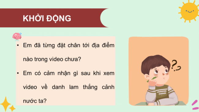 Soạn giáo án điện tử HĐTN 8 CTST (bản 2) Chủ đề 5: Bảo tồn cảnh quan và phát triển cộng đồng - Hoạt động 4, 5, 6