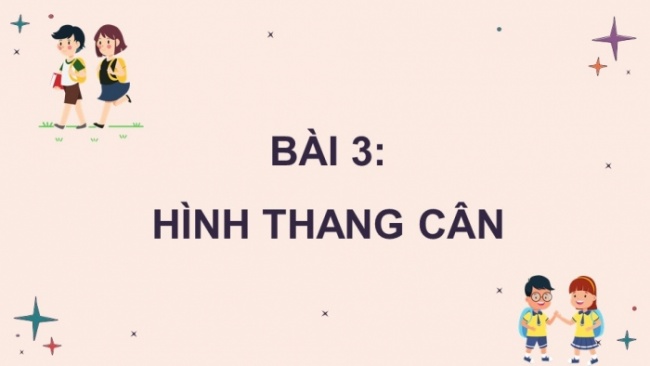 Soạn giáo án điện tử Toán 8 CD Chương 5 Bài 3: Hình thang cân