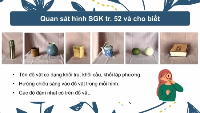 Soạn giáo án điện tử Mĩ thuật 8 CTST (bản 1) Bài 12: Tranh tĩnh vật