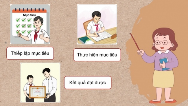 Soạn giáo án điện tử Công dân 8 CD Bài 7: Xác định mục tiêu cá nhân