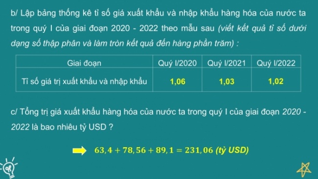 Soạn giáo án điện tử Toán 8 CD: Bài tập cuối chương 6