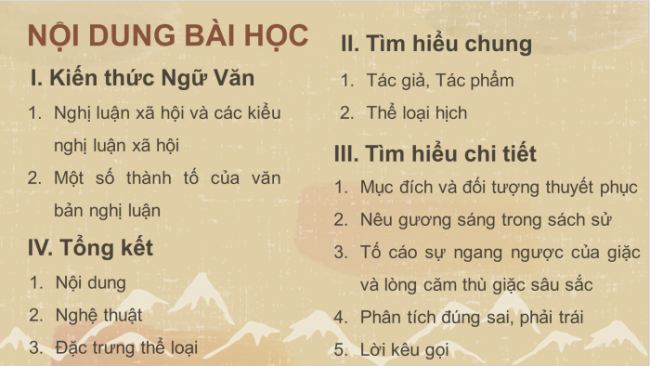 Soạn giáo án điện tử Ngữ văn 8 CD Bài 5 Đọc 1: Hịch tướng sĩ