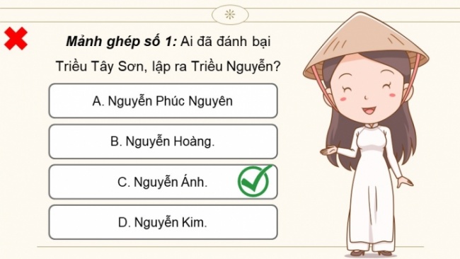 Soạn giáo án điện tử Lịch sử 8 KNTT Bài 16: Việt Nam dưới thời Nguyễn (nửa đầu thế kỉ XIX) (P1)