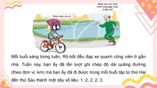 Soạn giáo án điện tử toán 4 KNTT Bài 49: Dãy số liệu thống kê