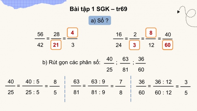 Soạn giáo án điện tử toán 4 KNTT Bài 59: Luyện tập chung