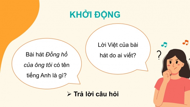 Soạn giáo án điện tử âm nhạc 4 CTST CĐ6 Tiết 2: Nhạc cụ: Nhạc cụ tiết tấu và giai điệu