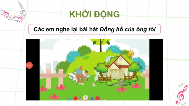 Soạn giáo án điện tử âm nhạc 4 CTST CĐ6 Tiết 3: Đọc nhạc: Bài đọc nhạc số 3