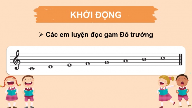 Soạn giáo án điện tử âm nhạc 4 CTST CĐ6 Tiết 4: Đọc nhạc: Bài đọc nhạc số 3 Nhà ga âm nhạc