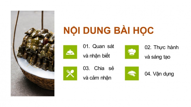 Soạn giáo án điện tử mĩ thuật 4 cánh diều Bài 11: Bánh ngon truyền thống