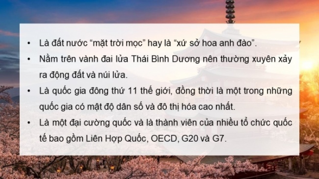 Soạn giáo án điện tử Lịch sử 8 CTST Bài 16: Nhật Bản