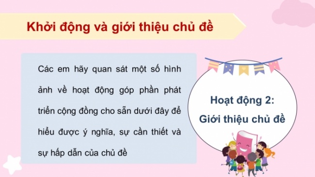 Soạn giáo án điện tử HĐTN 8 CTST (bản 2) Chủ đề 5: Bảo tồn cảnh quan và phát triển cộng đồng - Hoạt động 1