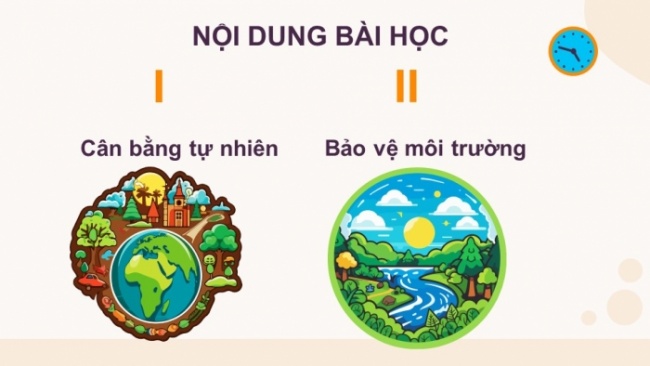 Soạn giáo án điện tử KHTN 8 CD Bài 42: Cân bằng tự nhiên và bảo vệ môi trường