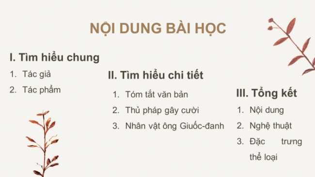 Soạn giáo án điện tử Ngữ văn 8 CD Bài 4 Đọc 3: Ông Giuốc-đanh mặc lễ phục