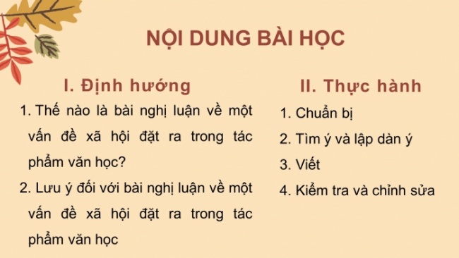 Soạn giáo án điện tử Ngữ văn 8 CD Bài 5 Viết: Viết bài nghị luận về một vấn đề xã hội đặt ra trong tác phẩm văn học