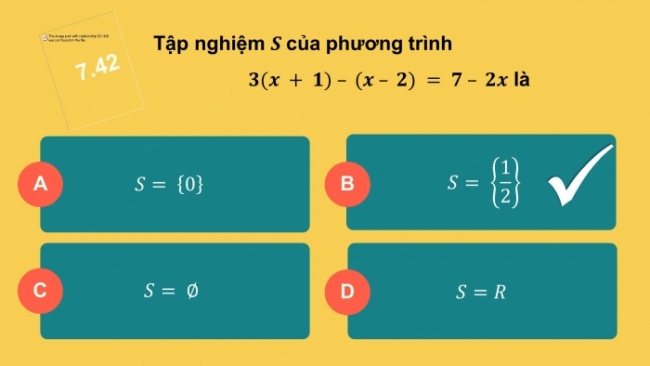 Soạn giáo án điện tử Toán 8 KNTT Bài: Bài tập cuối chương 7