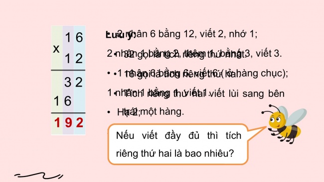 Soạn giáo án điện tử toán 4 CTST Bài 47: Nhân với số có hai chữ số