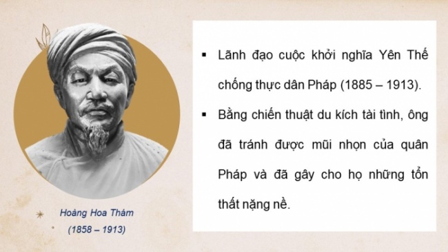 Soạn giáo án điện tử Lịch sử 8 KNTT Bài 18: Phong trào chống Pháp trong những năm 1885 - 1896