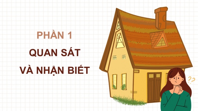 Soạn giáo án điện tử mĩ thuật 4 cánh diều Bài 9: Những mái nhà thân quen