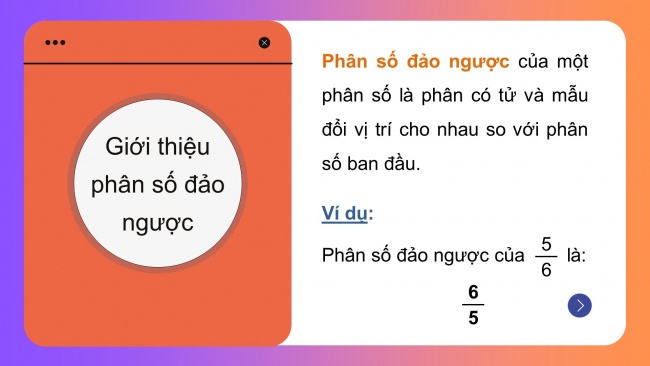 Soạn giáo án điện tử toán 4 KNTT Bài 64: Phép chia phân số