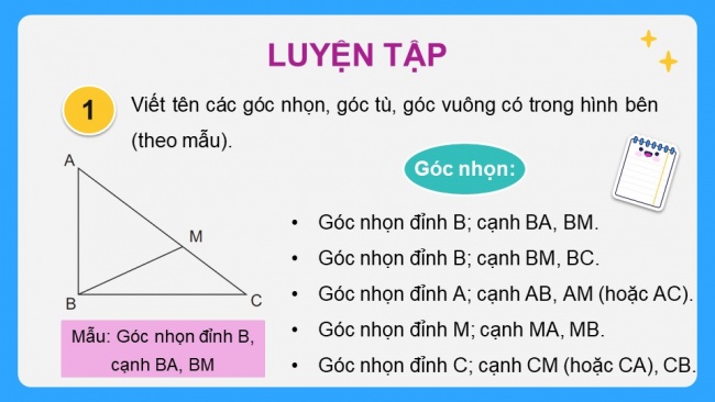 Soạn giáo án điện tử toán 4 KNTT Bài 71: Ôn tập hình học và đo lường