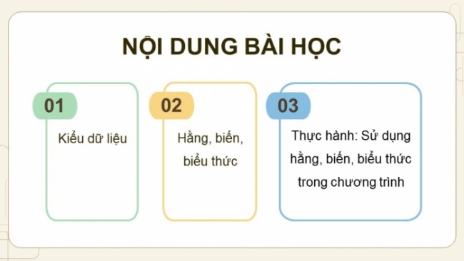 Soạn giáo án điện tử Tin học 8 KNTT Bài 13: Biểu diễn dữ liệu