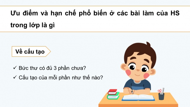 Soạn giáo án điện tử tiếng việt 4 cánh diều Bài 12 Viết 2: Trả bài viết thư thăm hỏi