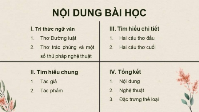 Soạn giáo án điện tử Ngữ văn 8 CD Bài 7 Đọc 1: Mời trầu