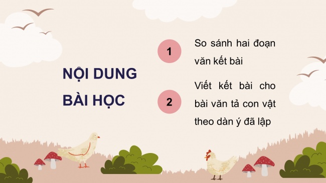 Soạn giáo án điện tử tiếng việt 4 cánh diều Bài 13 Viết 3: Luyện tập tả con vật