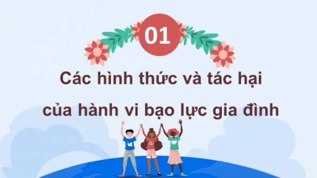 Soạn giáo án điện tử Công dân 8 CD Bài 6: Phòng, chống bạo lực gia đình