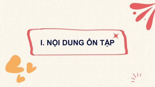 Soạn giáo án điện tử Ngữ văn 8 CD: Ôn tập và tự đánh giá cuối học kì 1