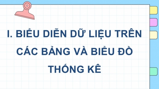 Soạn giáo án điện tử Toán 8 CD Chương 6 Bài 2: Mô tả và biểu diễn dữ liệu trên các bảng, biểu đồ