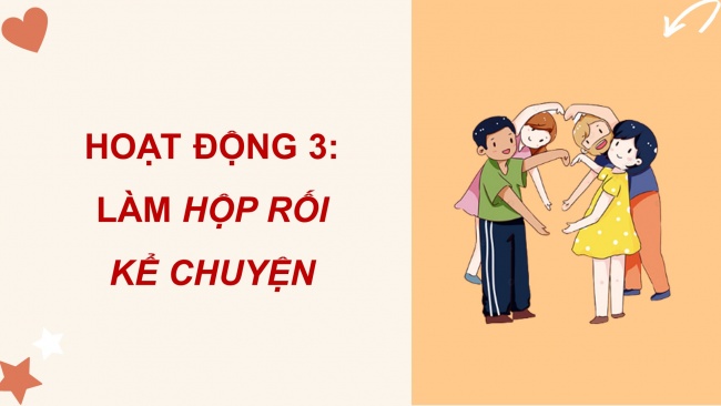 Soạn giáo án điện tử HĐTN 4 cánh diều Tuần 26: Trái tim yêu thương - Hoạt động 3, 4