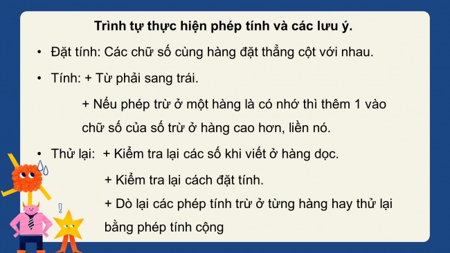 Soạn giáo án điện tử toán 4 CTST Bài 41: Phép trừ các số tự nhiên